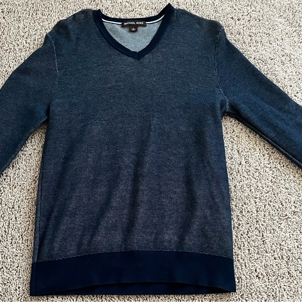 Michael Kors Men's Navy Sweater
